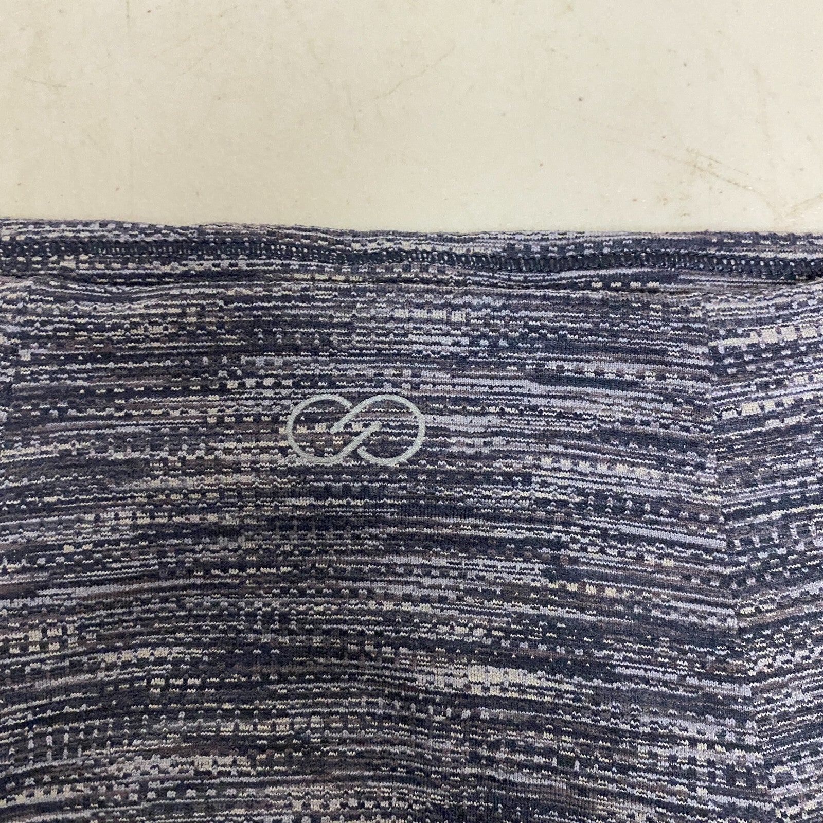 CALIA Women's Ultra High Rise 7/8 Essential Jacq Legging Grey Multi WAX32261