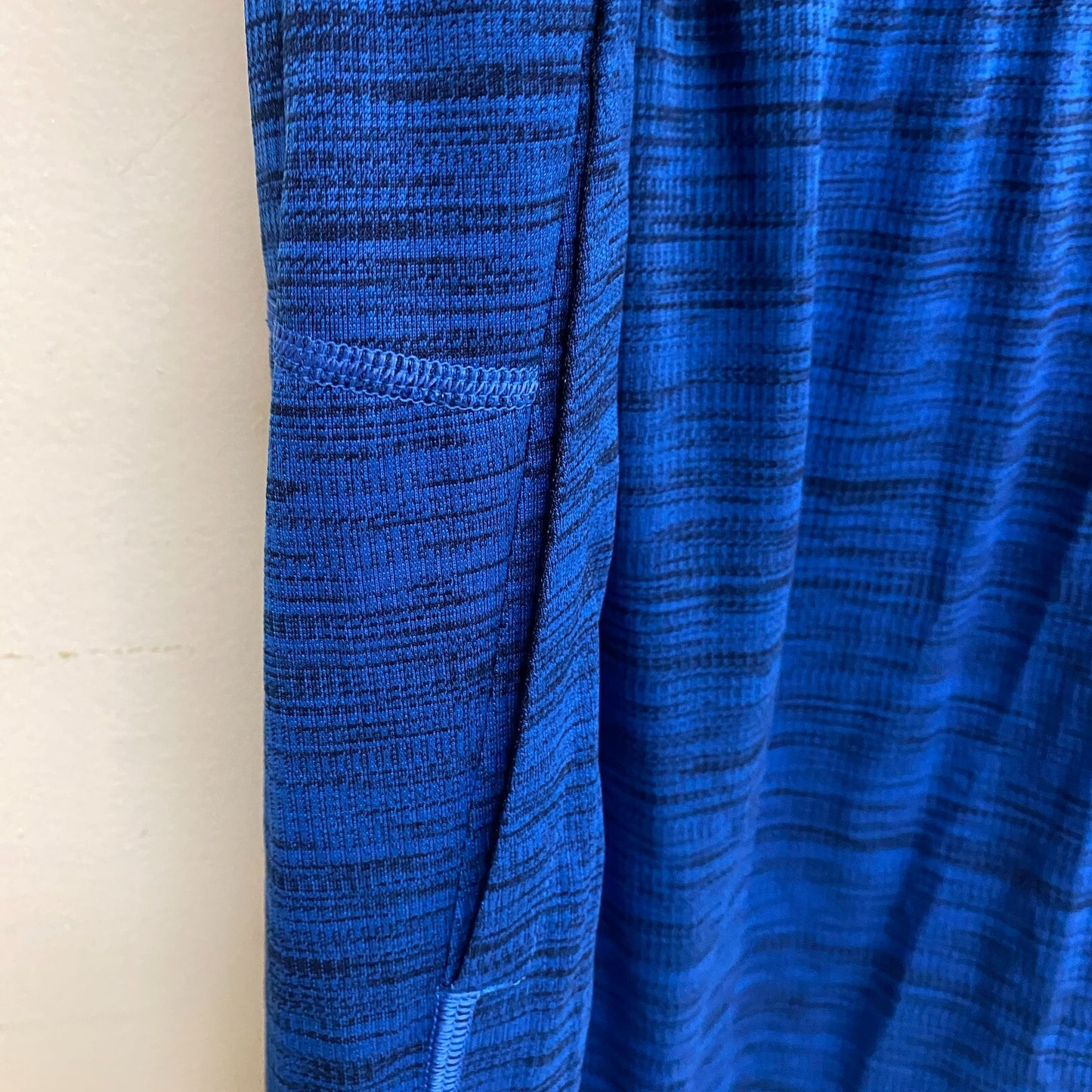 DSG Performance Novelty Textured Training Short University Navy/Cobalt DAM20114N