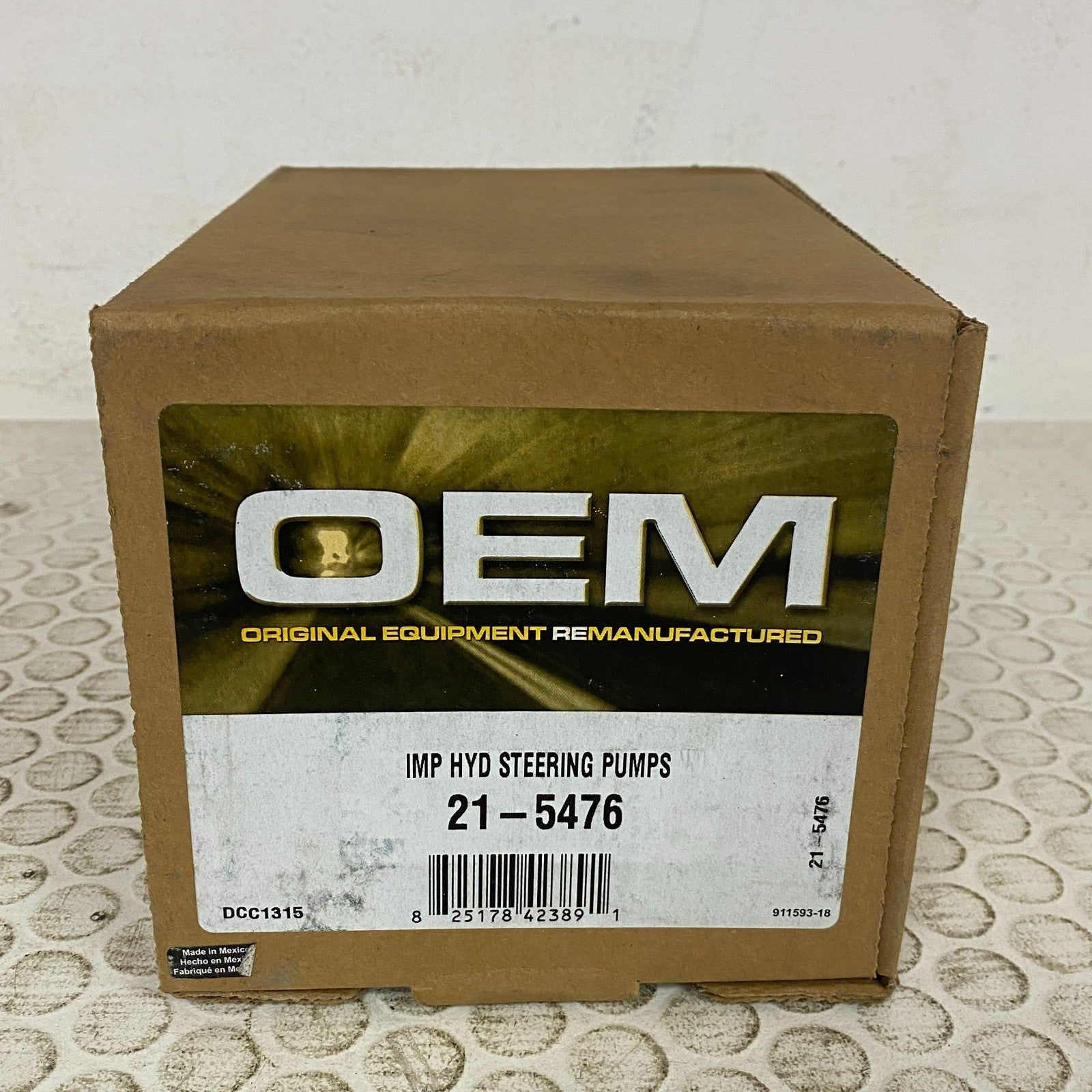 CARDONE Reman 21‑5476 Power Steering Pump w Pulley Front Hyundai Sonata