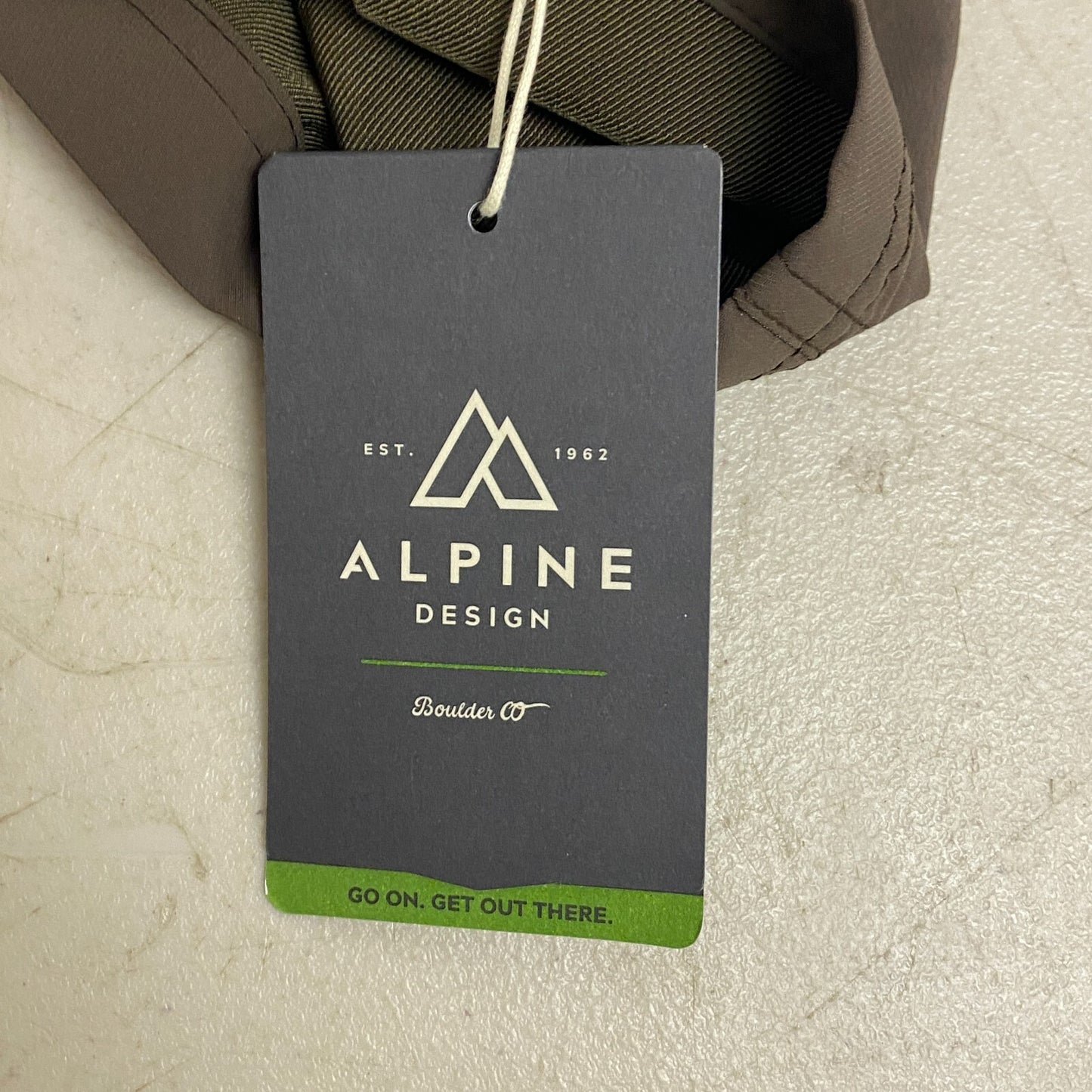 Alpine Design Men's M AD Trailhead Tech Modern Fit Pant Coffee Grounds ADM20900