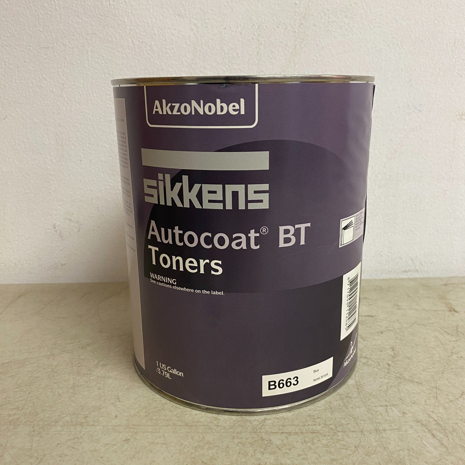 AkzoNobel Sikkens Autocoat BT B663 Blue Violet Toner 1 US Gallon
