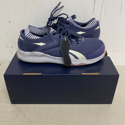 Reebok Women's HIIT TR Composite Toe Work Shoe Blue/Pink/White Size 10M RB481