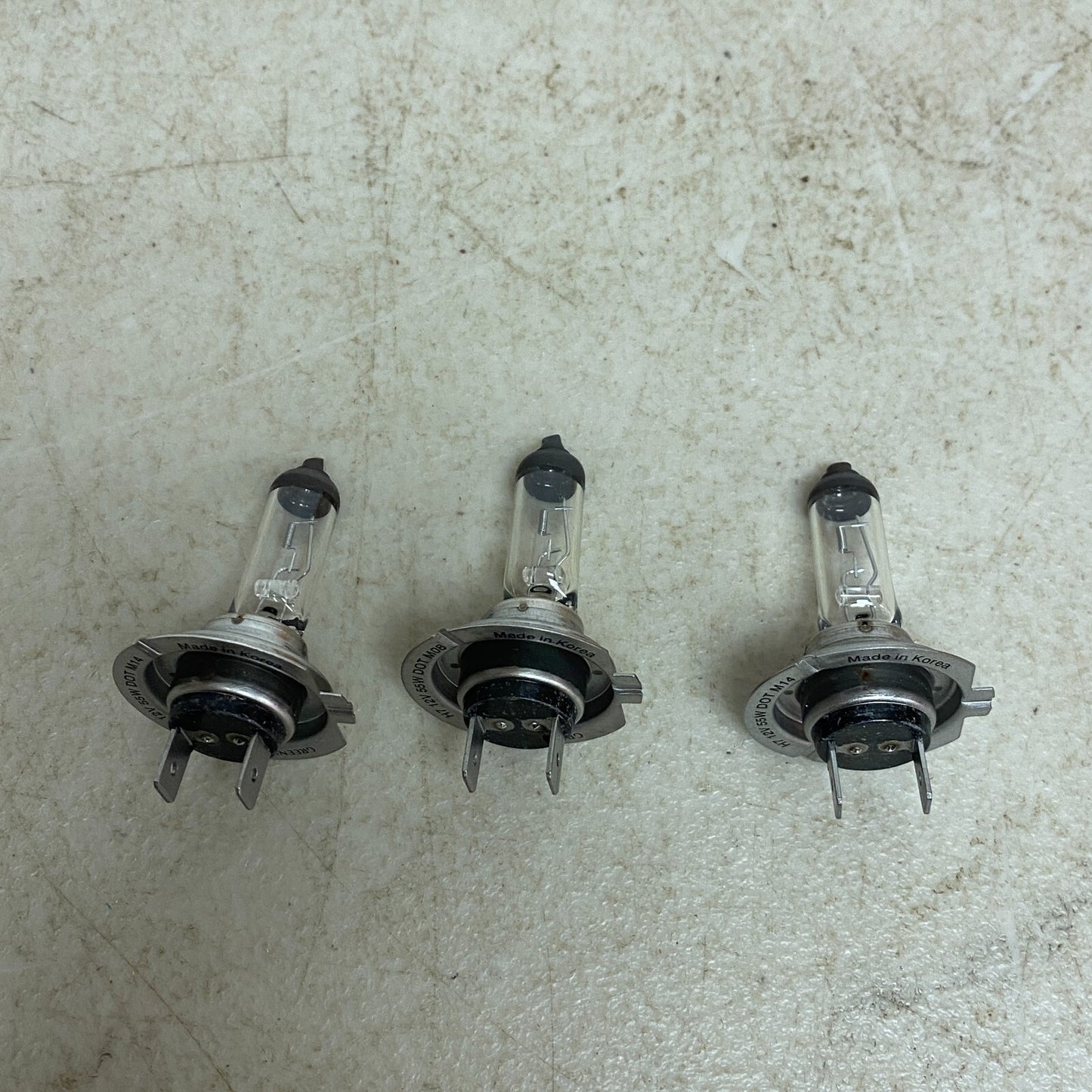 Greenlite Tungsten Halogen Lamp H7 12V-55W (3 Pack)