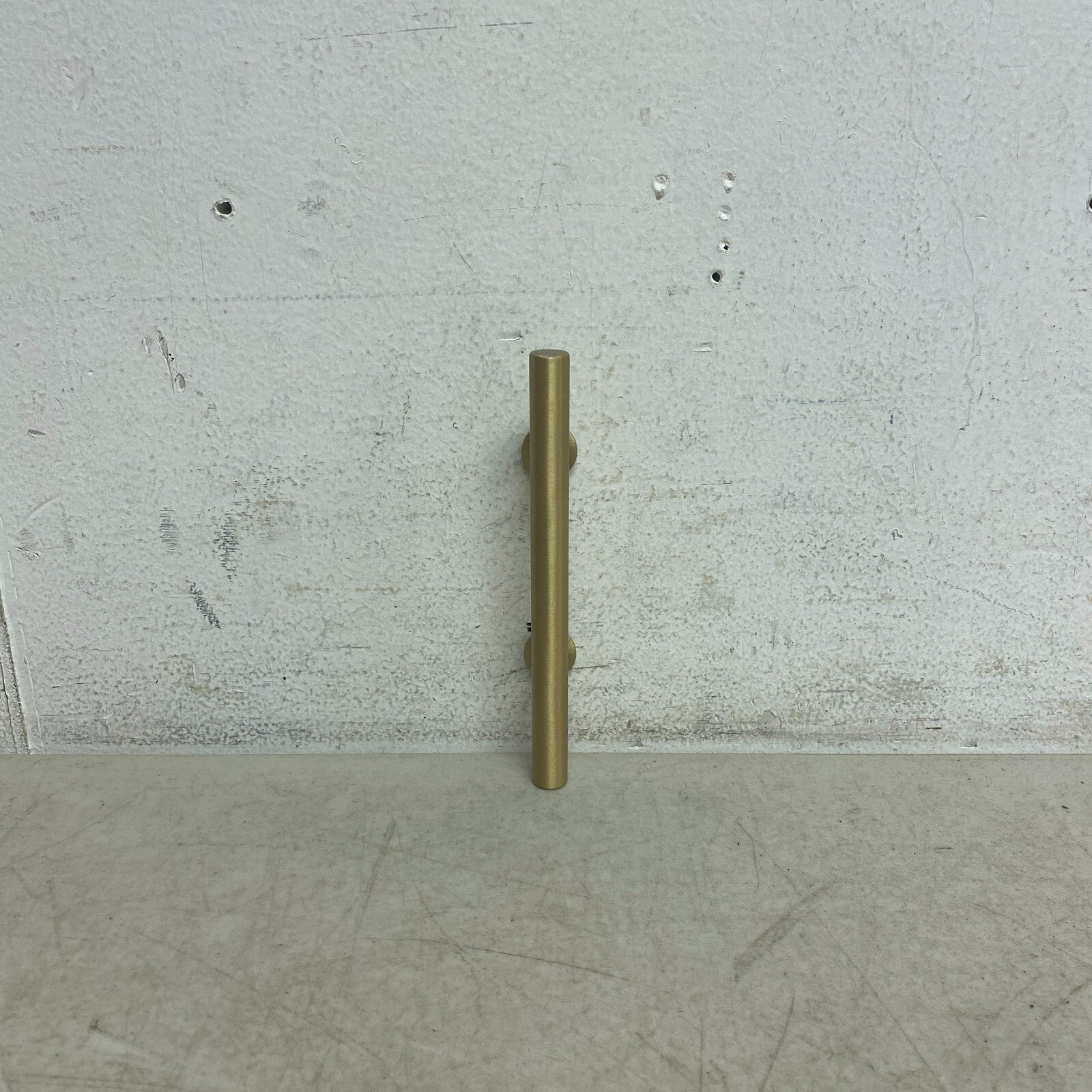 Signature Hardware 6" Diehl Adjustable Round Brass Drawer Pull - Satin Brass