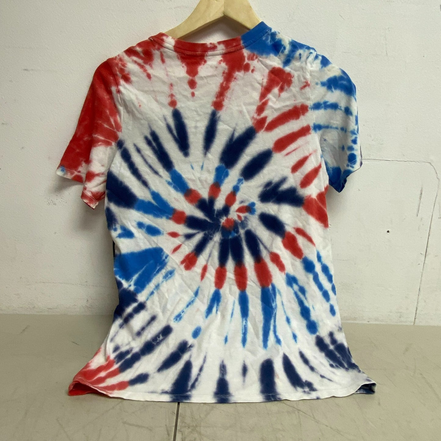 DSG Boys' Tie Dye Cotton Graphic T-Shirt Blue/Scar/Navy Spiral Tie Dye DAB12100
