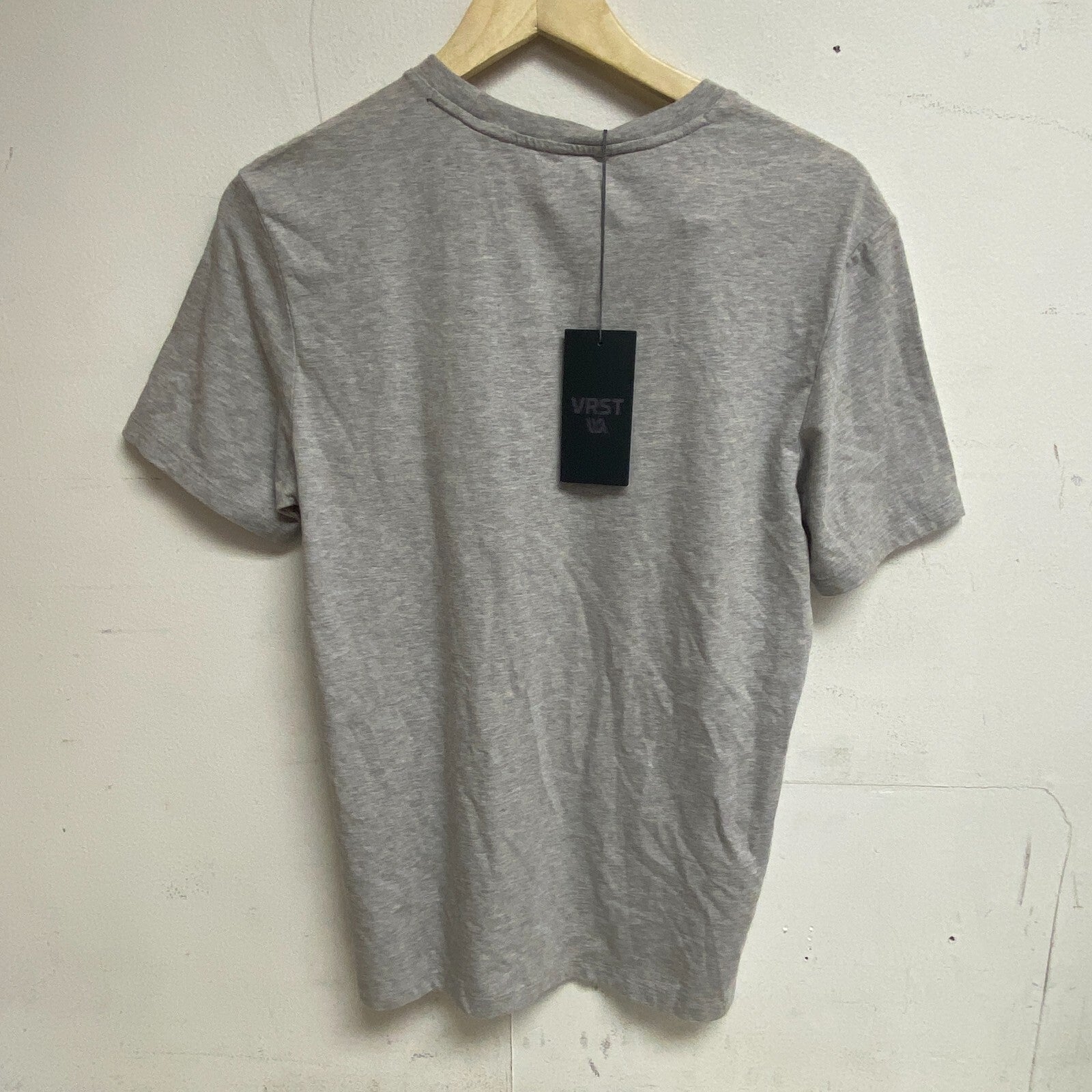 VRST Mens Washed Tee HTR Light Heather Grey MAX100354H BRAND NEW