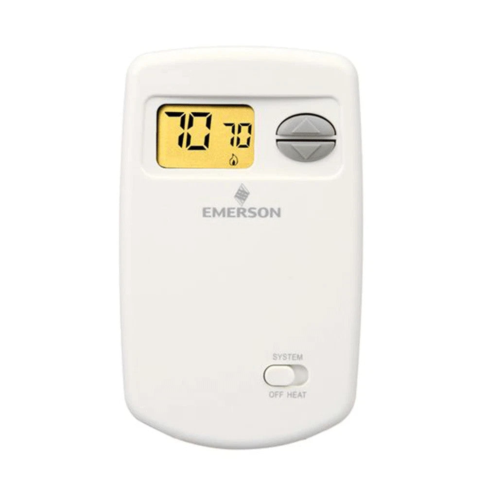 Emerson Non-Programmable Heat Only Thermostat Single-Stage Systems 1E78-140