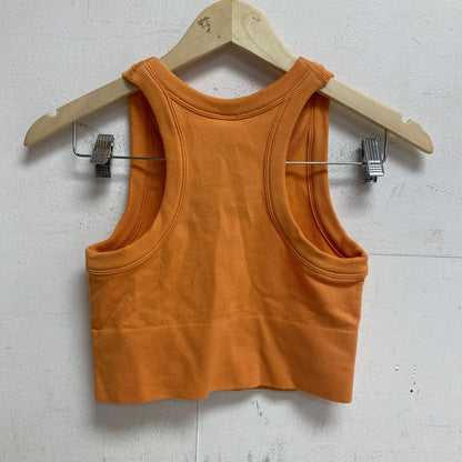 DSG X TWITCH+ALLISON Cotton Seamless Tank Light Orange Solid BOSSW13701