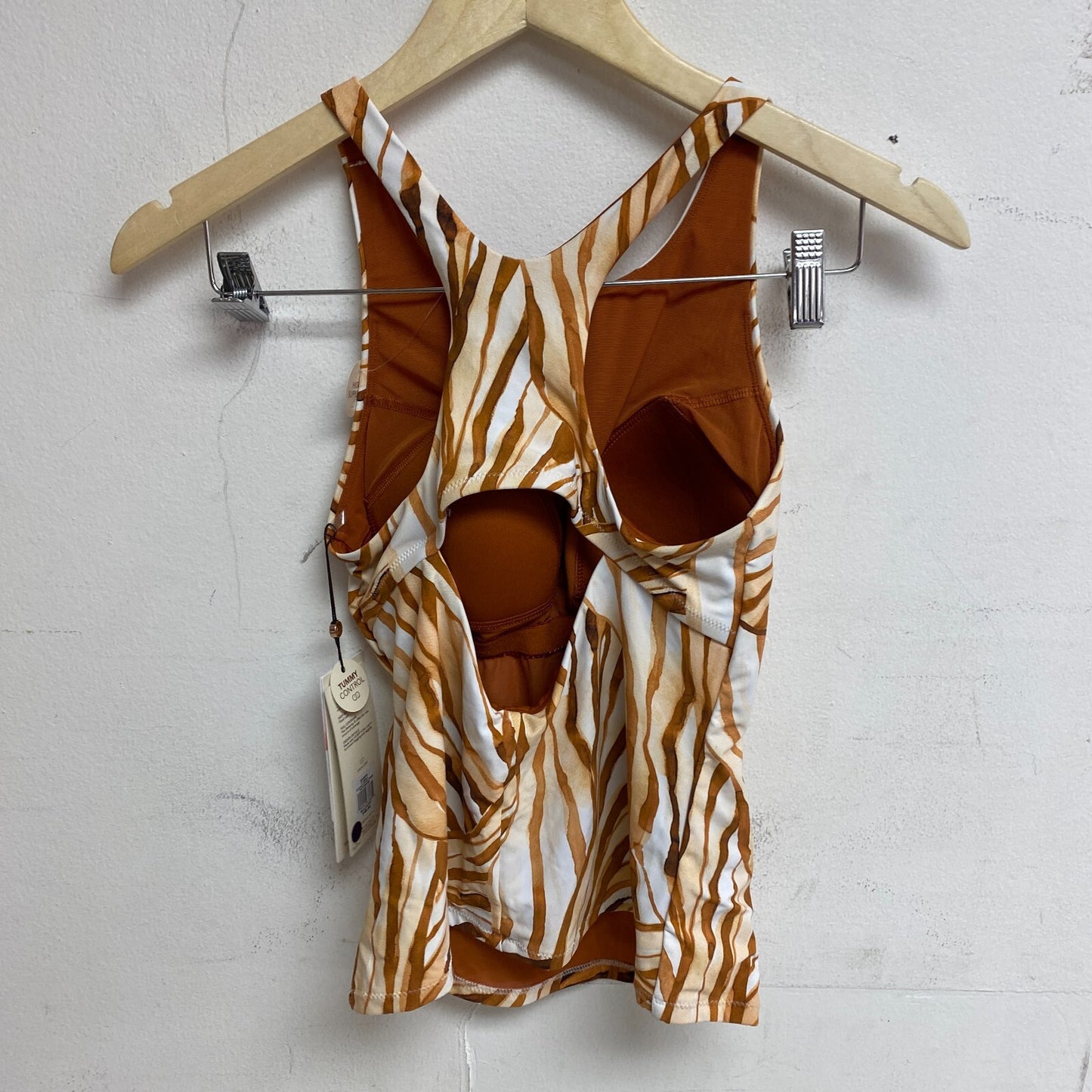 Calia Women's Swim Collection High Support Tankini Patch Work Multi WSA22304PRT