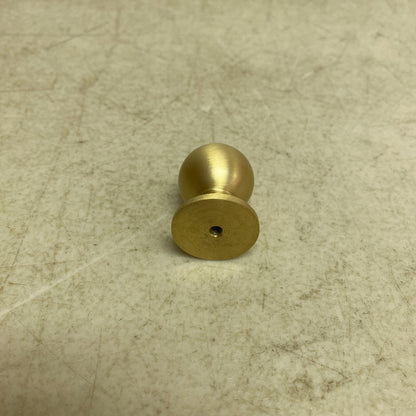 Signature Hardware 1" Rodino Solid Brass Round Cabinet Knob - Satin Brass