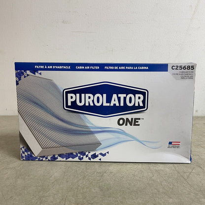 Purolator ONE Cabin Air Filter Activated Carbon 13.1x7.5x1.9 C25685