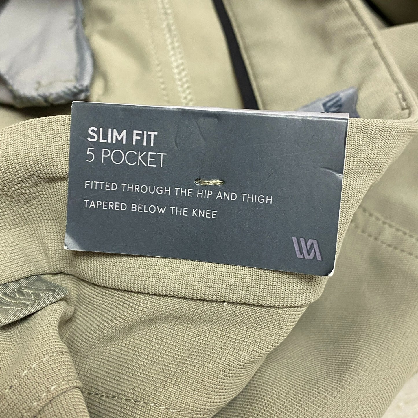 VRST Men's Limitless 4-Way Stretch 5-Pocket Slim Fit Pant Earl Grey MAX200402