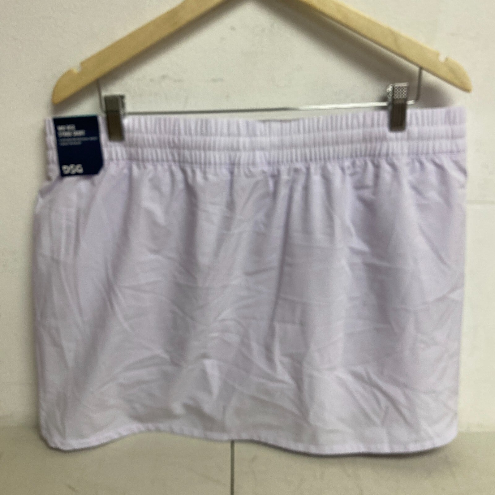 DSG Women's Performance Mid Rise Stride Skort Built-in Short Lilac DAW13123