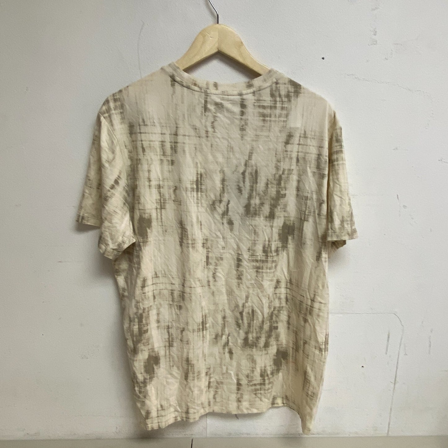 VRST Men's Essential Pocket Tee Light Sand FD Tartan MAX100354P BRAND NEW