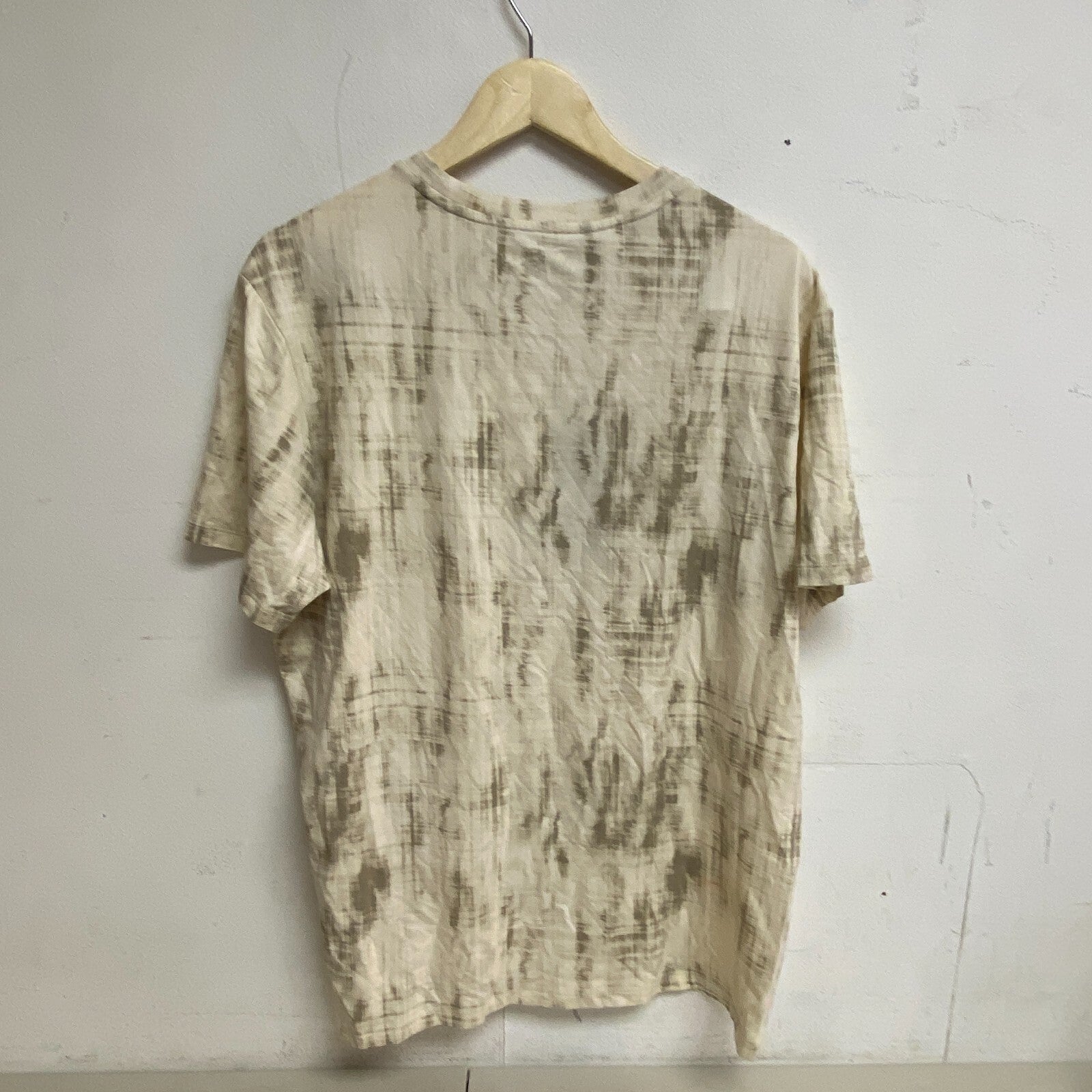 VRST Men's Essential Pocket Tee Light Sand FD Tartan MAX100354P BRAND NEW