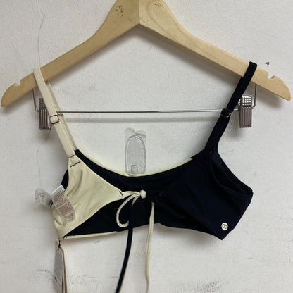 Calia Women's Tie Back Bikini Top Black Color block WSA23200PRT Brand New!