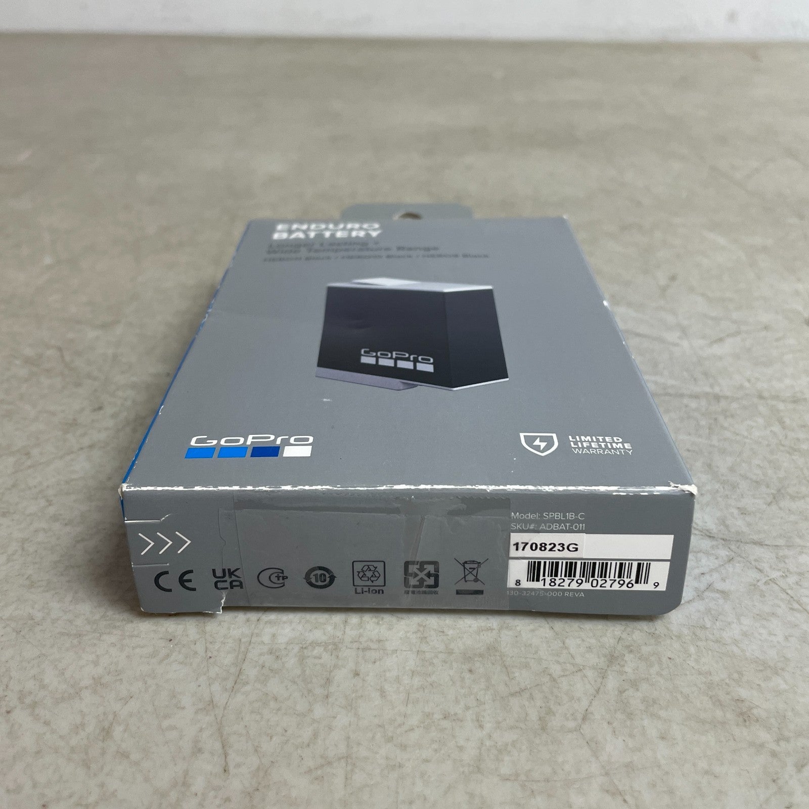 GoPro Enduro ADBAT-011 1720mAh Battery for HERO9 / HERO10 / HERO11 Black