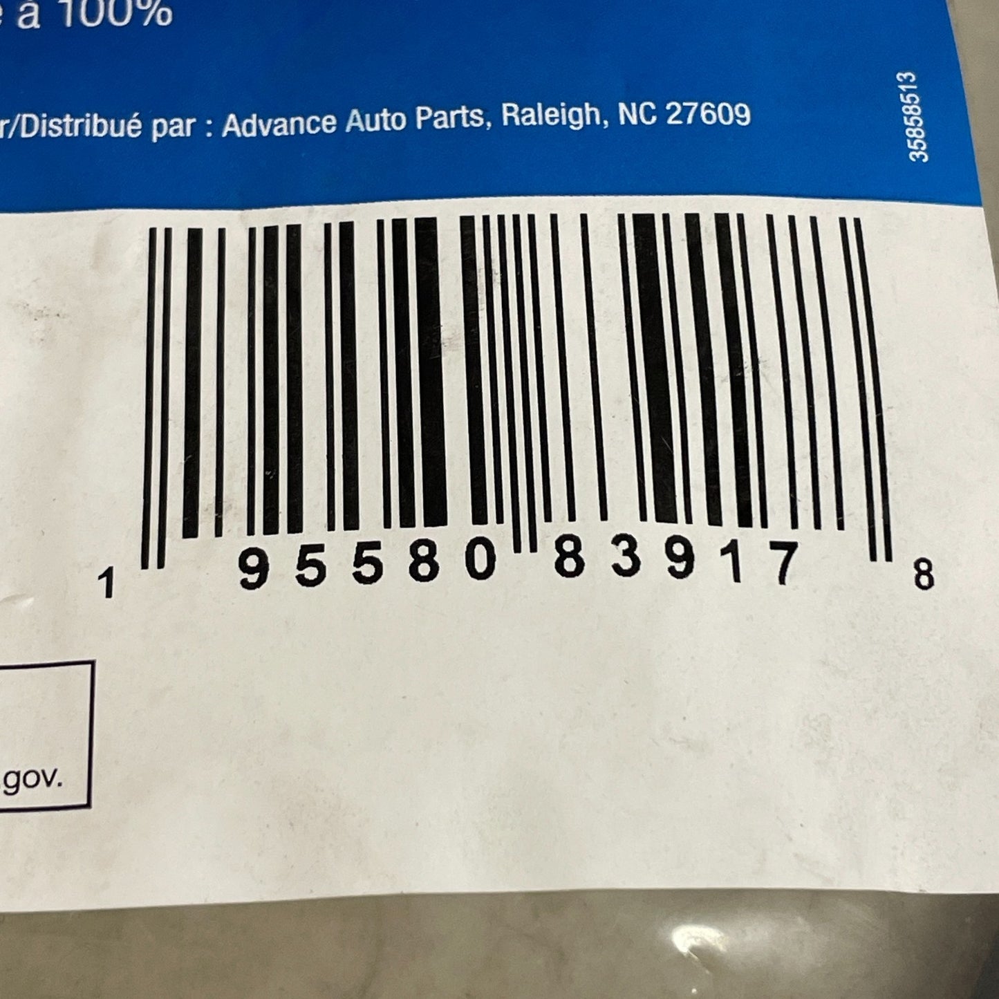 Carquest Wearever BHA31668 Brake Hose Assembly EPDM Black, Male–Female Ends