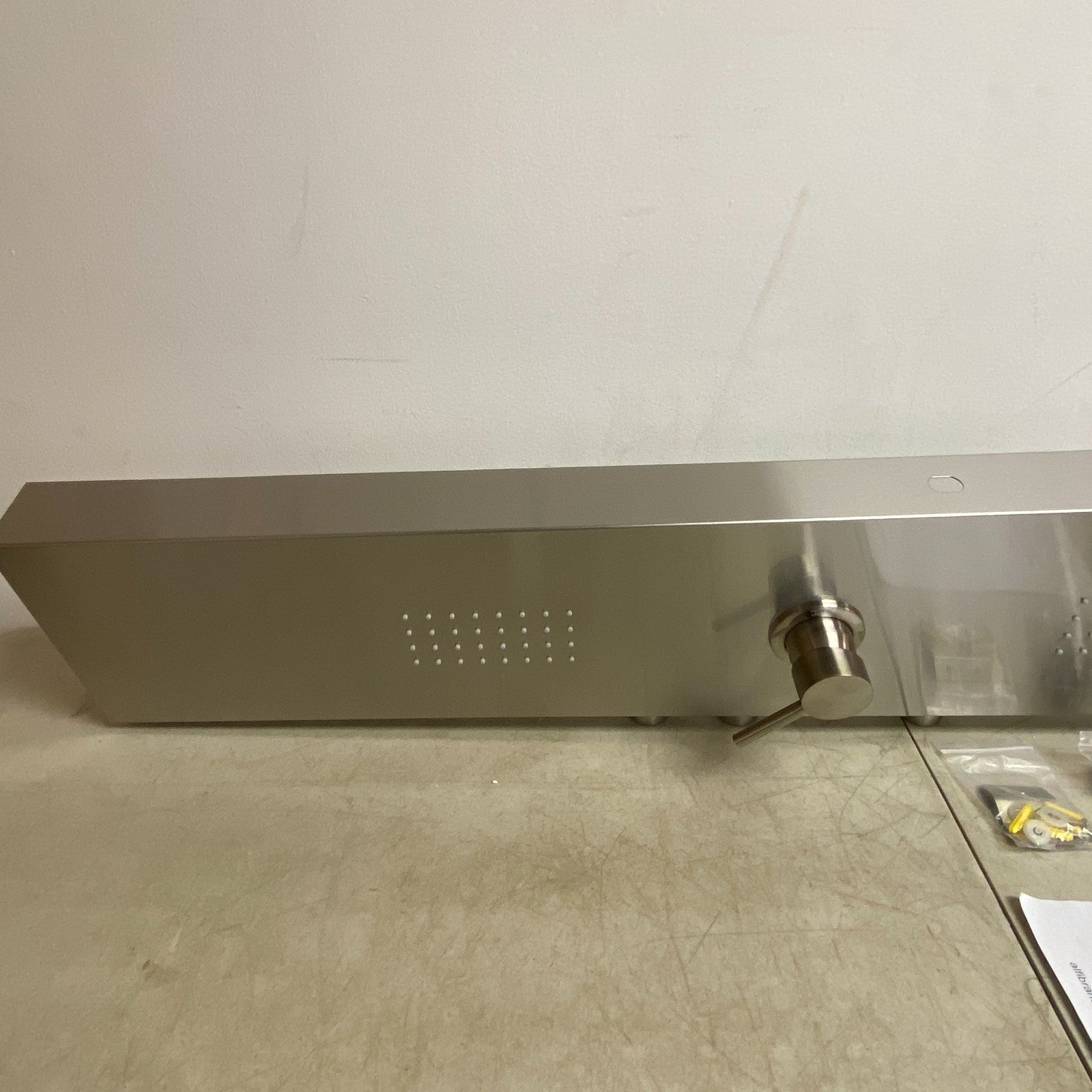 ALFI brand ABSP20 Alfi Trade Pressure Balanced Shower Panel - Stainless Steel