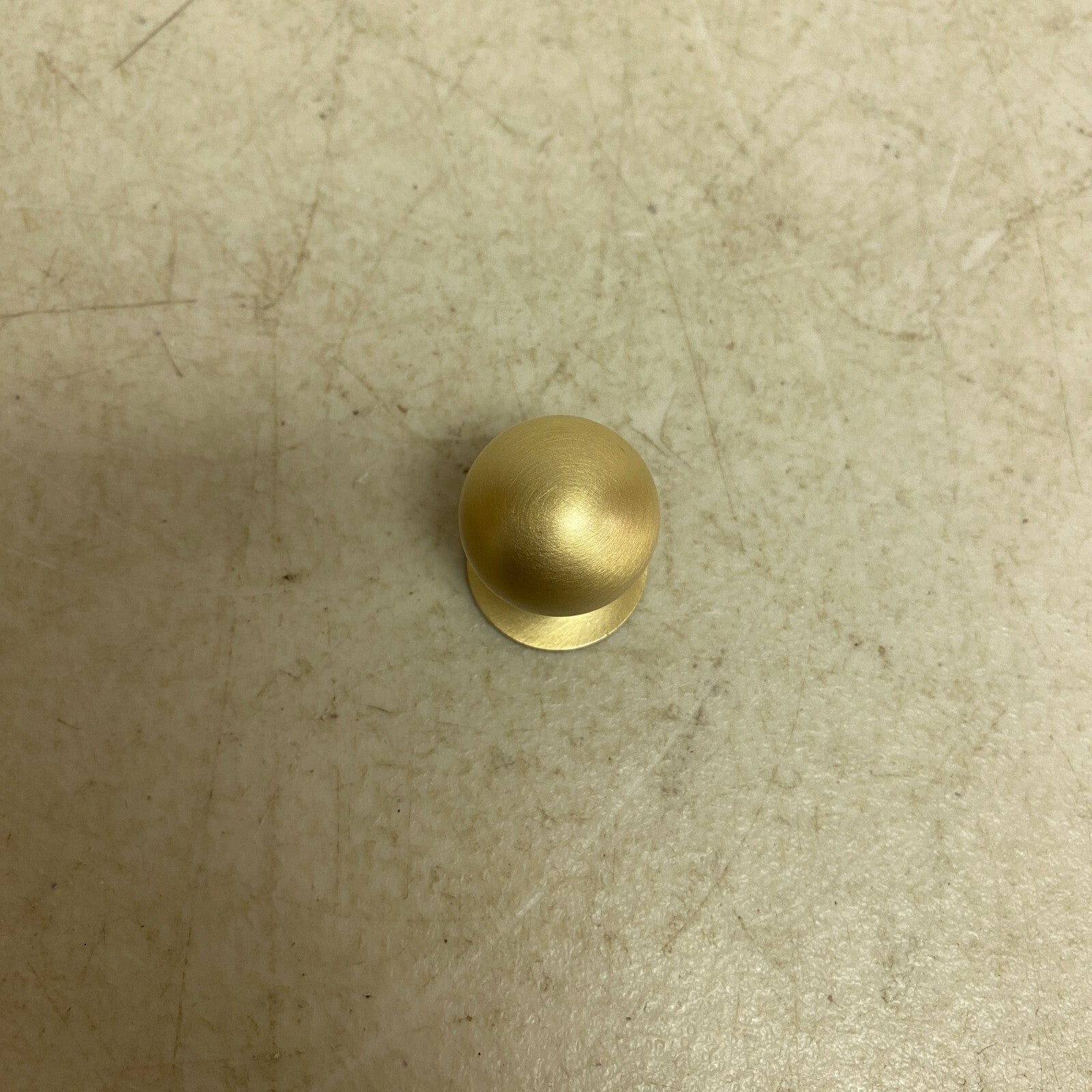 Signature Hardware 1" Rodino Solid Brass Round Cabinet Knob - Satin Brass