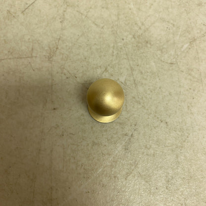 Signature Hardware 1" Rodino Solid Brass Round Cabinet Knob - Satin Brass