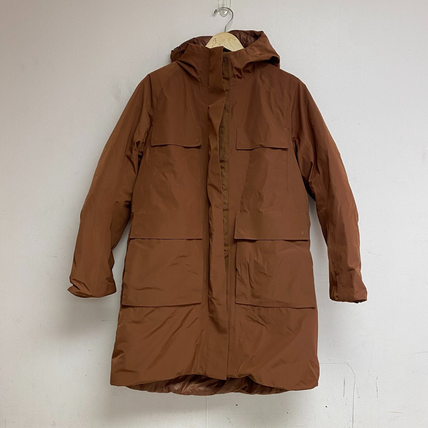 Calia Women's Hooded Parka Rocky Mountain Brown WAX36039 Waterproof Warm