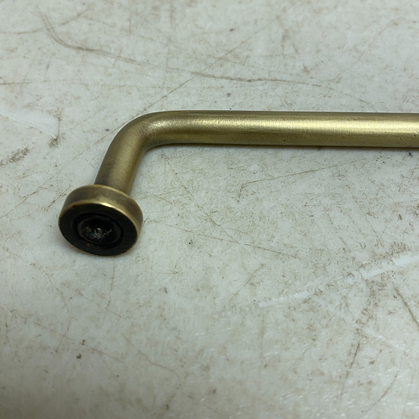 Signature Hardware 5'' Sidra Brass Cabinet Pull - Antique Brass