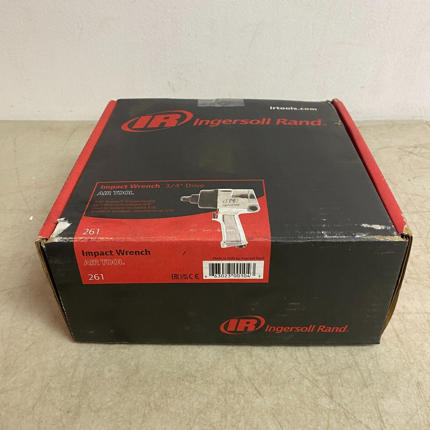 Ingersoll Rand Super Duty Air Impact Wrench ¾″ Drive  261