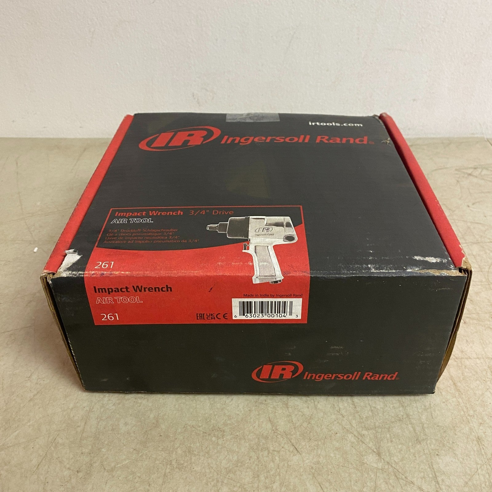 Ingersoll Rand Super Duty Air Impact Wrench ¾″ Drive  261