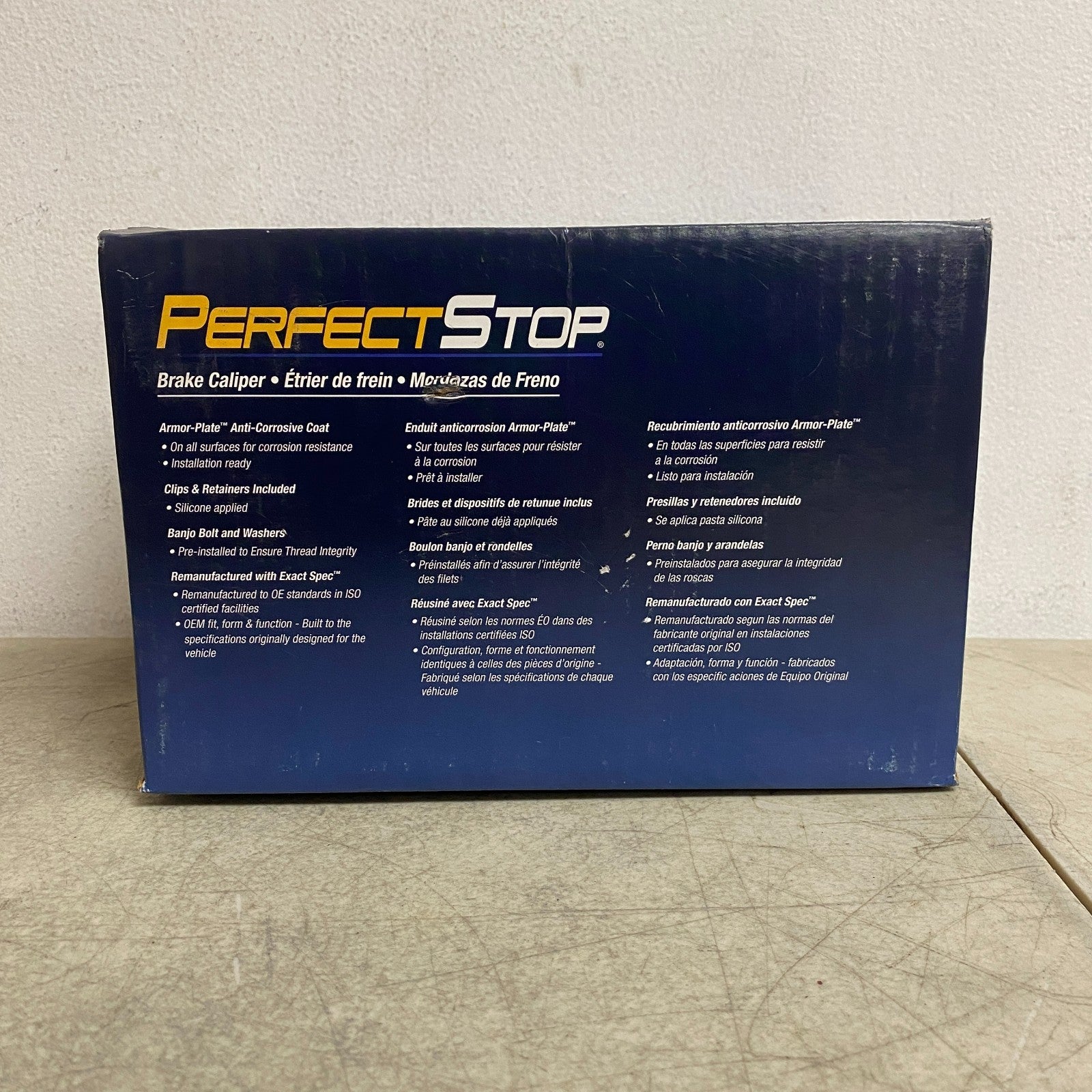 Perfect Stop 89X01327 Reman Brake Caliper Front Right Driver Side