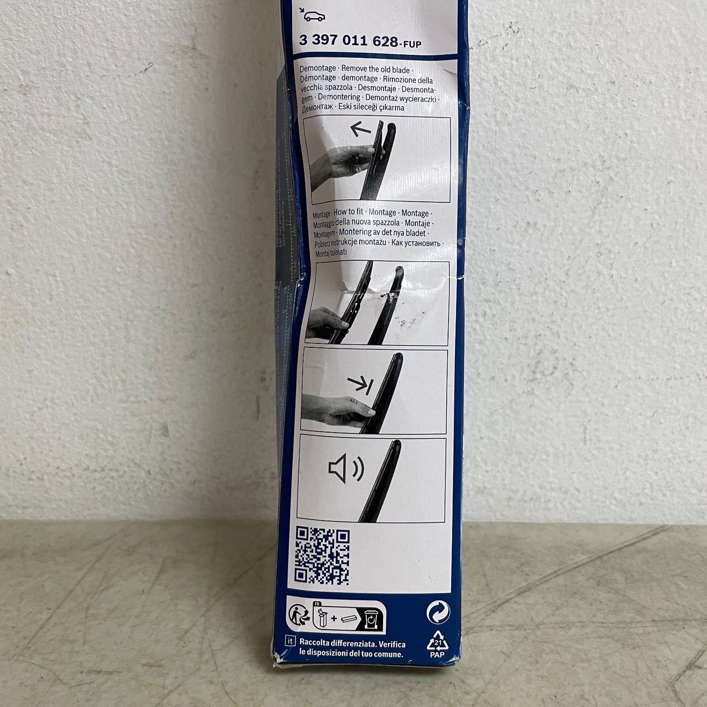 BOSCH H308 OE Specialty Rear Wiper Blade 12" Single Replacement Blade