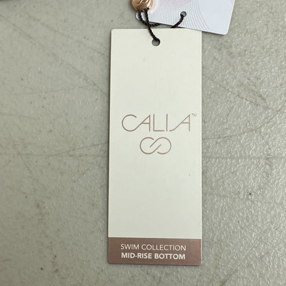 Calia Women's Wide Banded High Leg Swim Bottoms Variegated Stripe WSA23414PRT