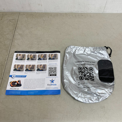 EzyShade Shield-X Windshield Sun Shade Reflective 2-Piece Standard