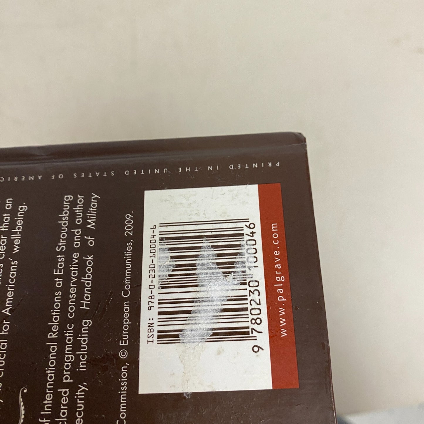 America's Perceptions of Europe by L. Eliasson (English) Paperback Book