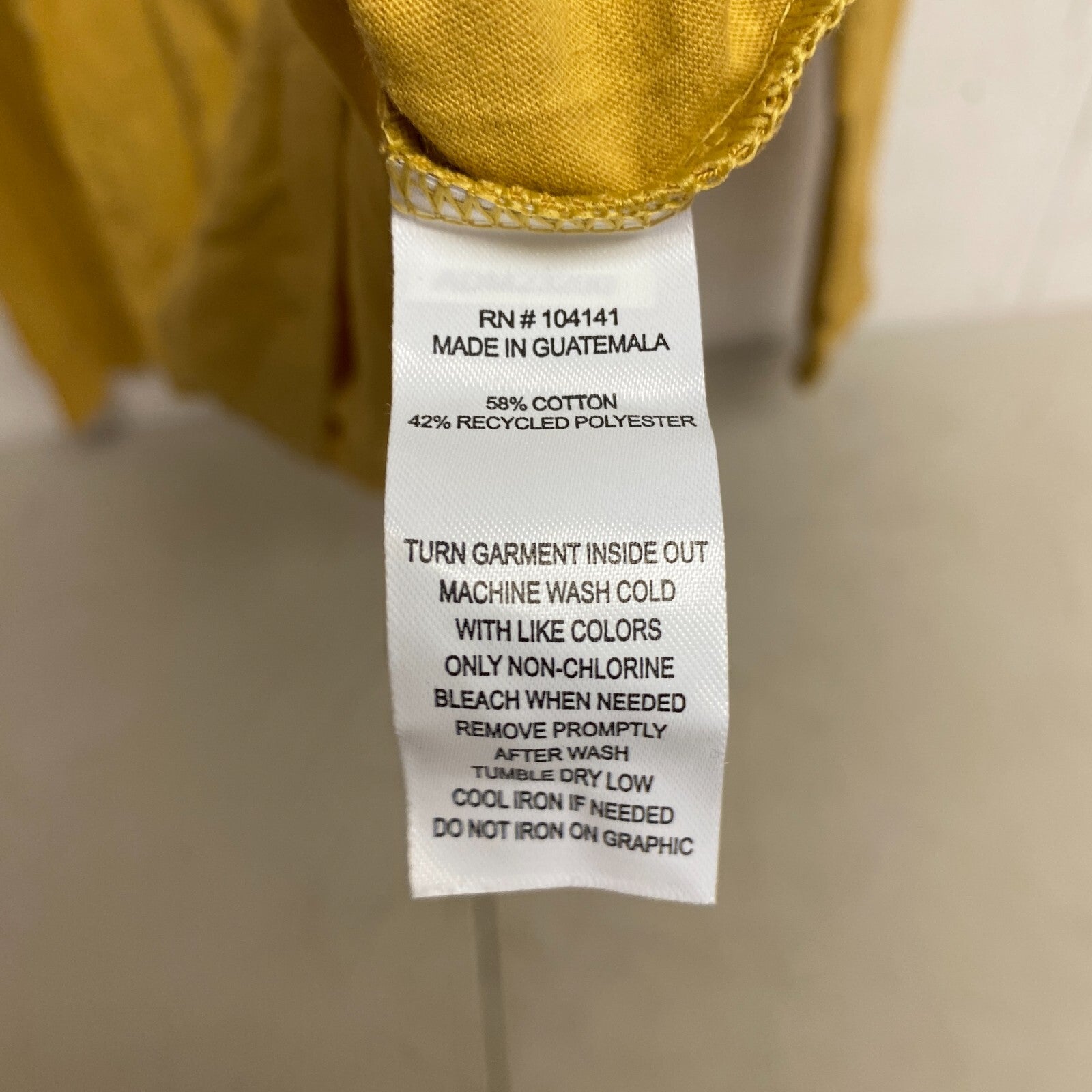 Alpine Design Men's AD M Long Sleeve Graphic Print Tee AD Logo/Gold ADM23200 New