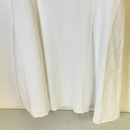 Black Label By Evan-Picone Sleeveless Fit+Flare Dress Size 8 Color Natural White