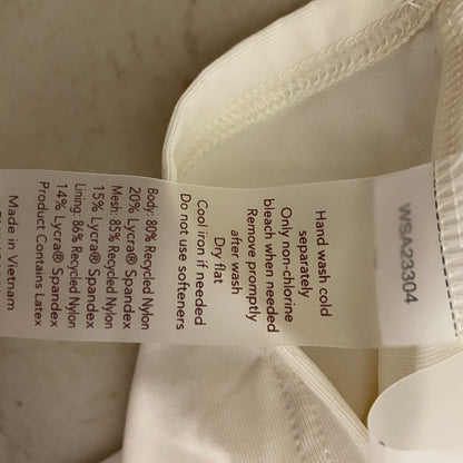 CALIA WOMENS Top BANDEAU TANKINI CLOUD COVER White WSA23304 Brand New!