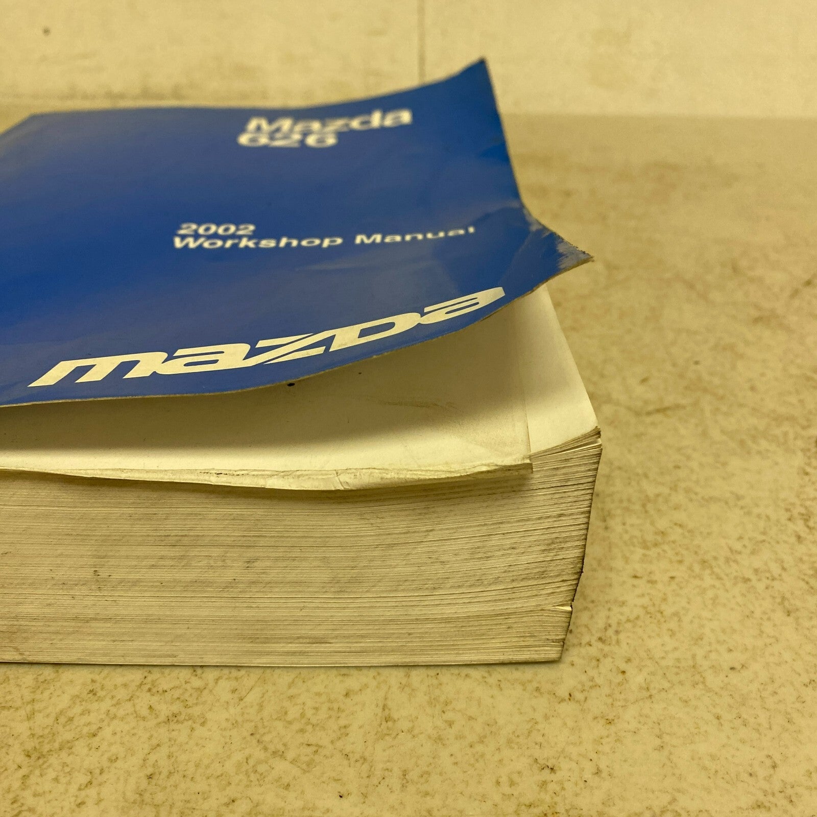 Mazda 626 2002 Workshop Manual 9999-95-019B-02 , #578-1CP