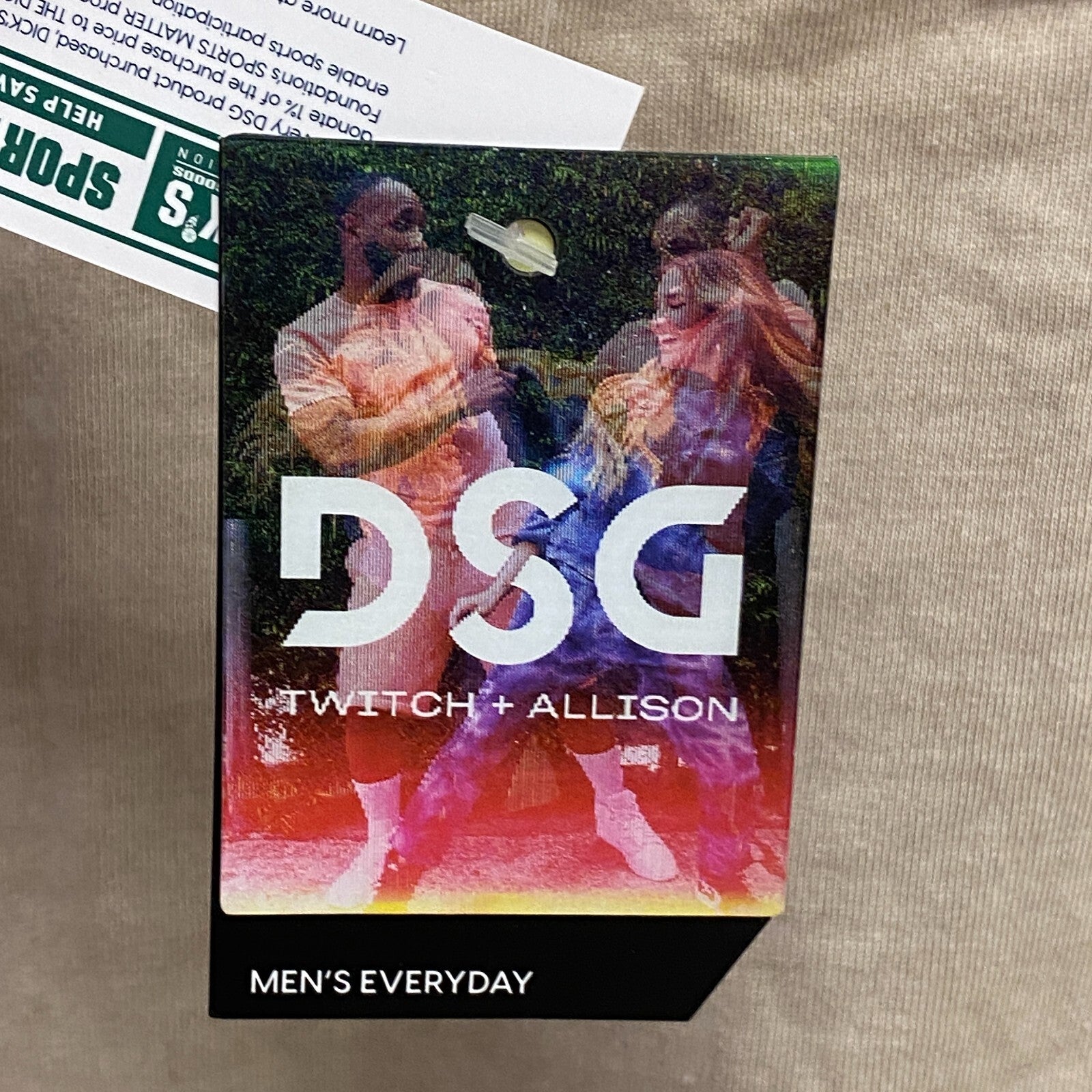 DSG Twitch +Allison Men's Everyday Heavyweight Cotton Jersey Muscle Tank Khaki