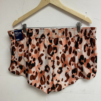 DSG Women's 3 in Stride Run Shorts Painted Leopard Grounded DAW39320APRTZ