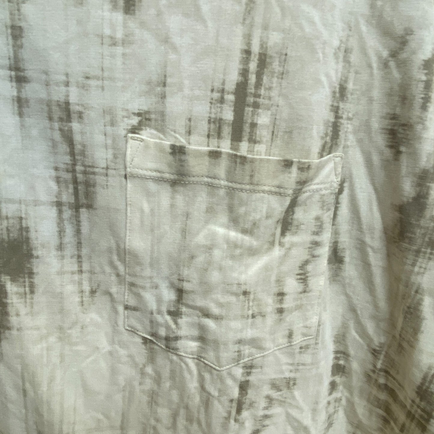 VRST Men's Essential Pocket Tee Light Sand FD Tartan MAX100354P BRAND NEW