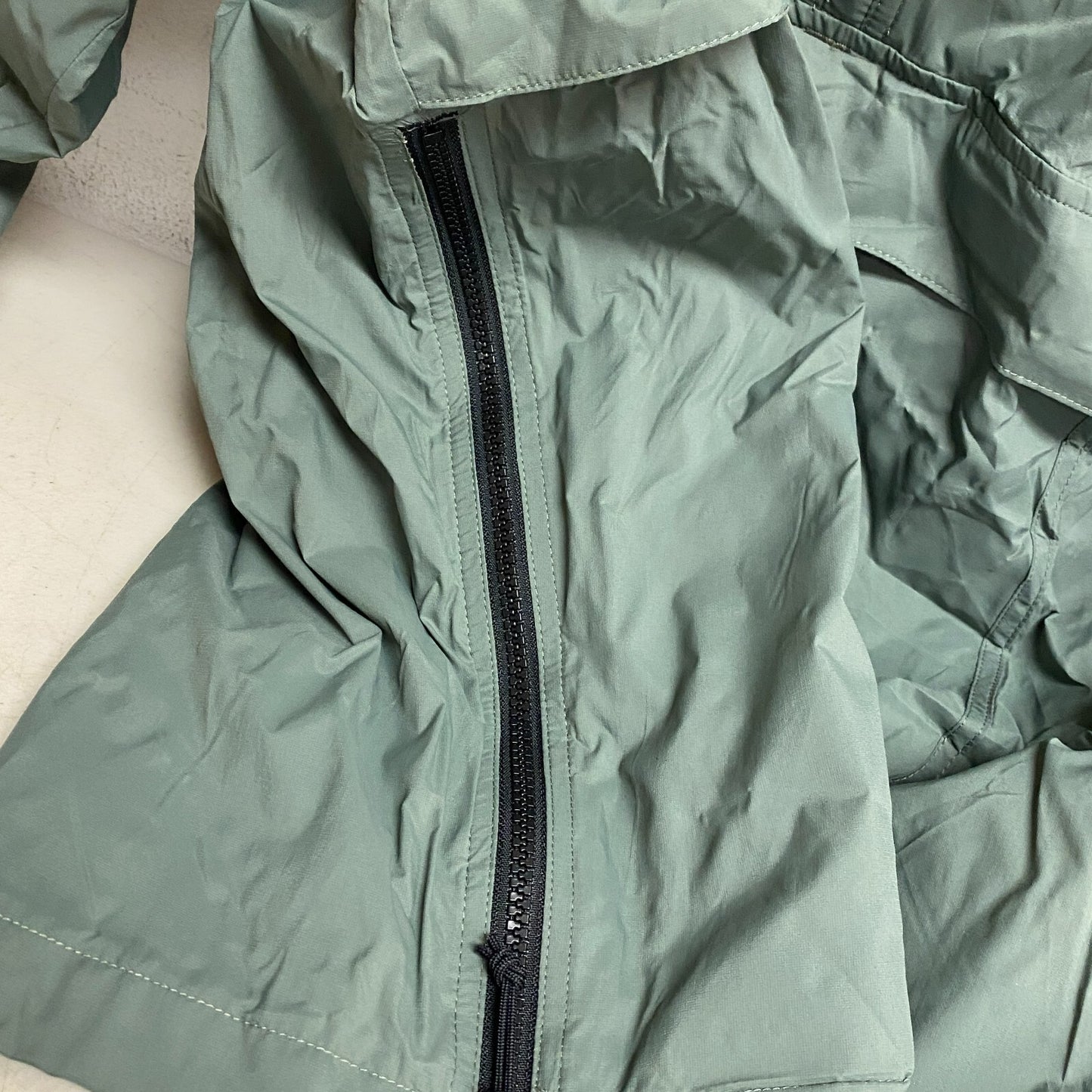 DSG Mens Woven Jacket Olive Clay Zip Solid DAM12602VC