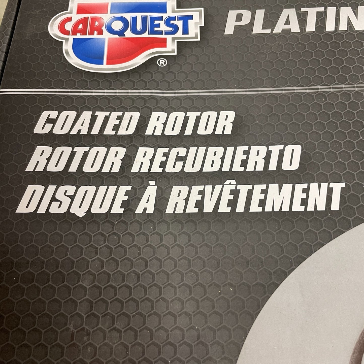 CARQUEST YH477744C Premium Coated Brake Rotor