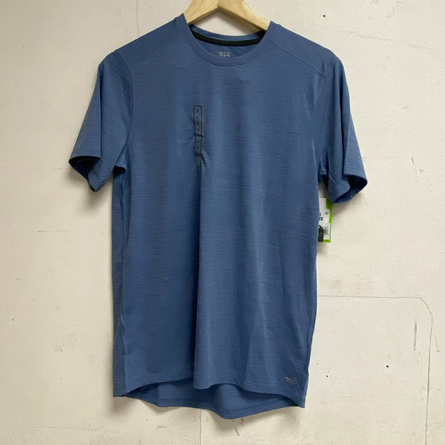 DSG Mens All Out Performance Tee Dusted Blue/Dusted Blue Short Sleeve DAM12100N