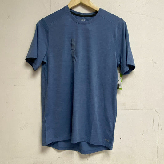 DSG Mens All Out Performance Tee Dusted Blue/Dusted Blue Short Sleeve DAM12100N