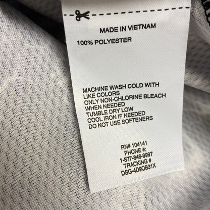 DSG Boys Training Basketball Tank Polyester Print Storm Pure Black DAB12112PRT