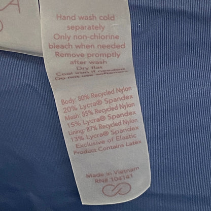 Calia Women's Swim Collection HighRise Swim Bottoms Navy Color Block WSA23406PRT