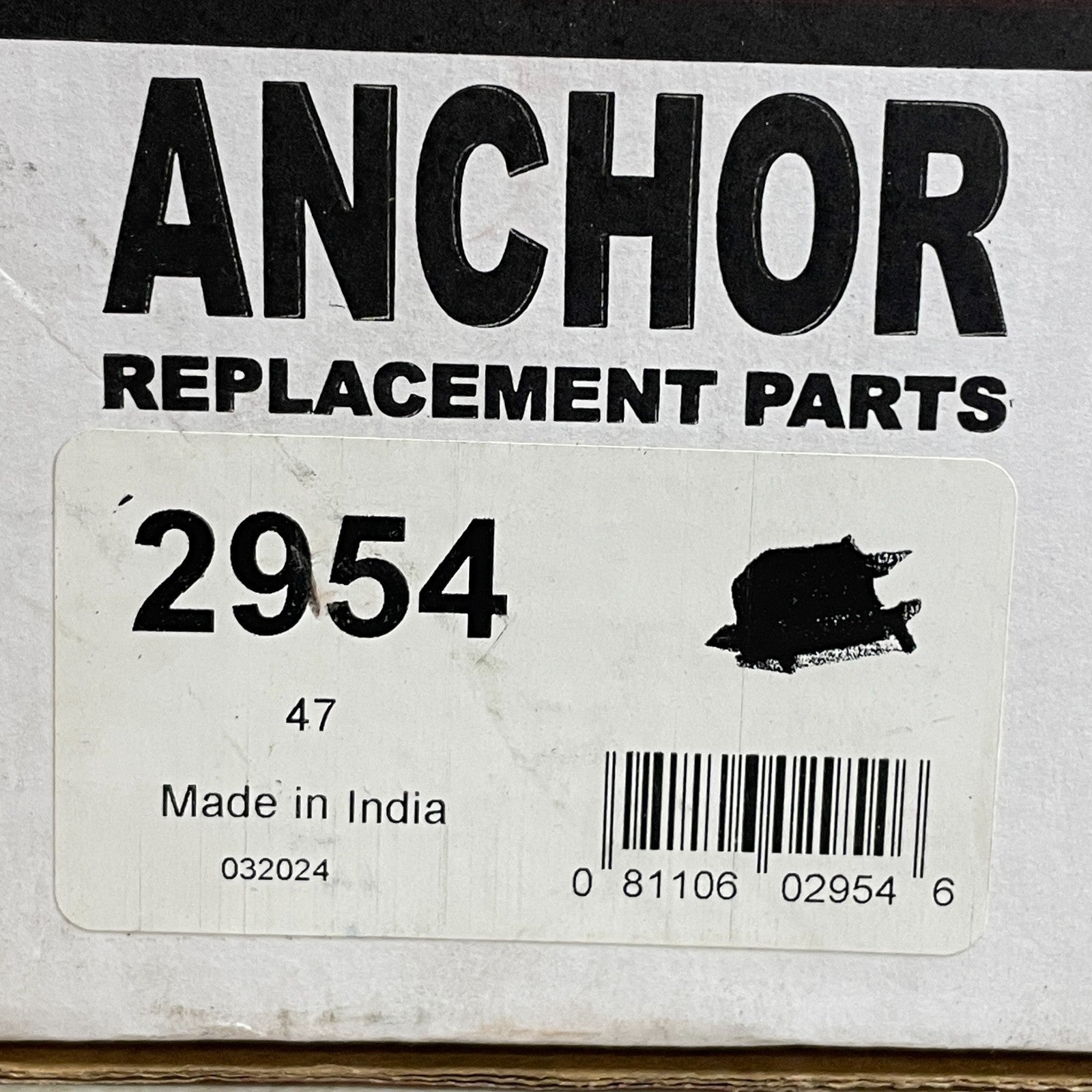 Anchor 2954 Rear Manual Transmission Mount Dodge Dakota 1991-1996