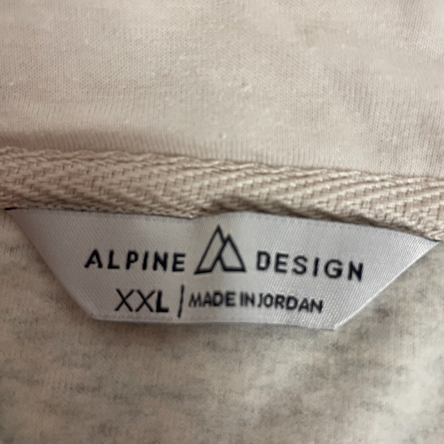 Alpine Design Womenâs W AD Wanderful Hoodie Off White Heather ADW23201