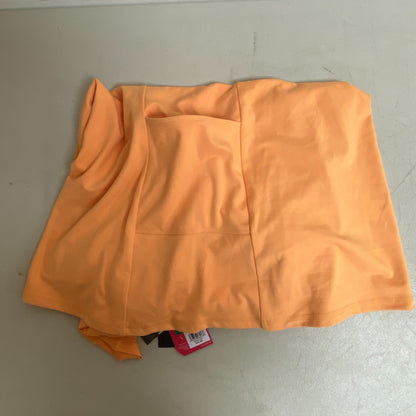 DSG Twitch + Allison Women's One-Shoulder Tank Dress Light Orange BOSSW13328